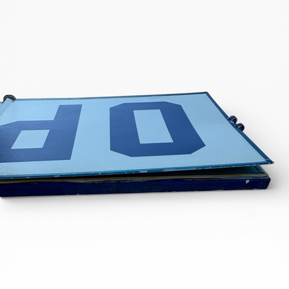 Vintage Open & Closed flip style Metal Sign • 19.75 inches by 8 inches - Picture 12 of 17